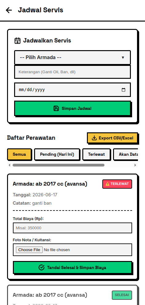 Sistem Management Kendaraan Bermotor - screenshot 3