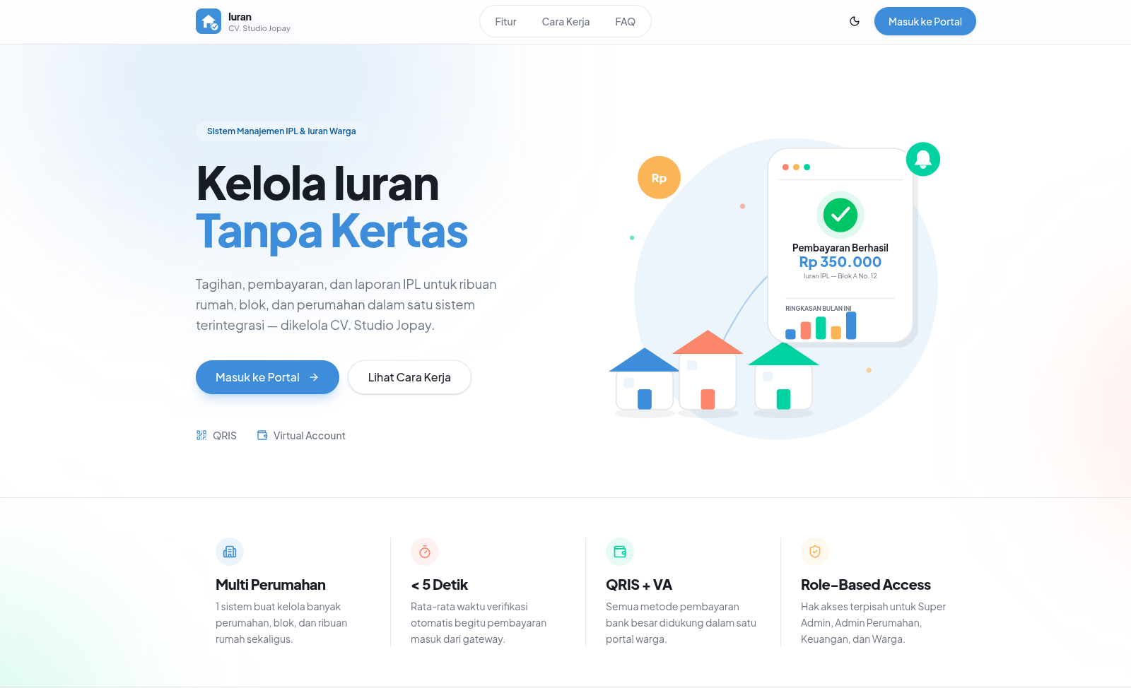 Sistem Pembayaran Iuran Warga